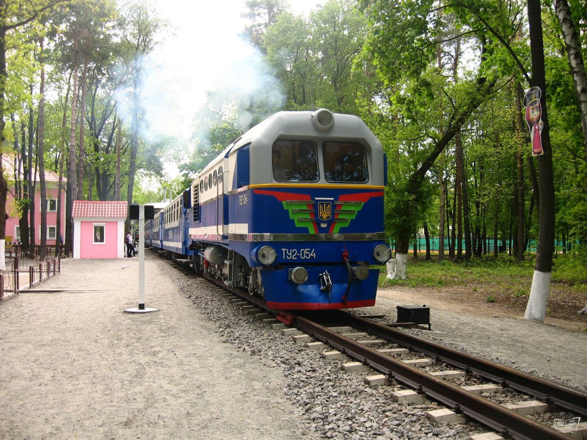 ТУ2-054 с составом 'Украина' отправляется со ст. Парк
