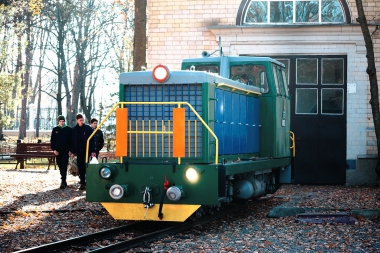 ТУ7А-3198 у депо на станции Парк