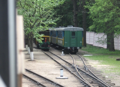 Вид на тупики станции Парк
