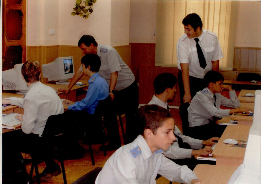 Компьютерный класс в здании вокзала ст. Парк
